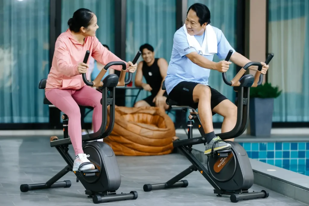 OTO Row Bike Plus RB 4 Different Exercises Cycling